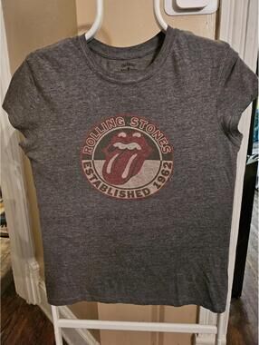 Vtg 2000's Anthill Trading Women's Rolling Stones Rockware Tee Shirt Size L